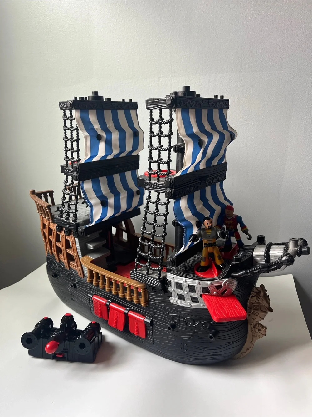 Fisher Price Imaginext 2006 Pirate Ship Toy
